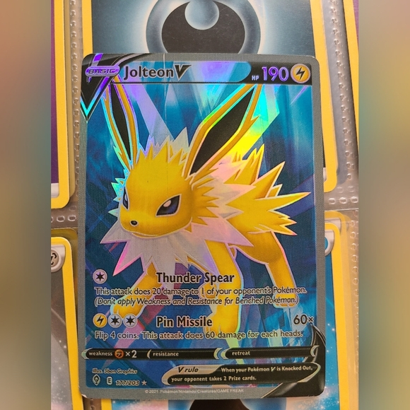 Pokemon Other - Jolteon V (177/203)